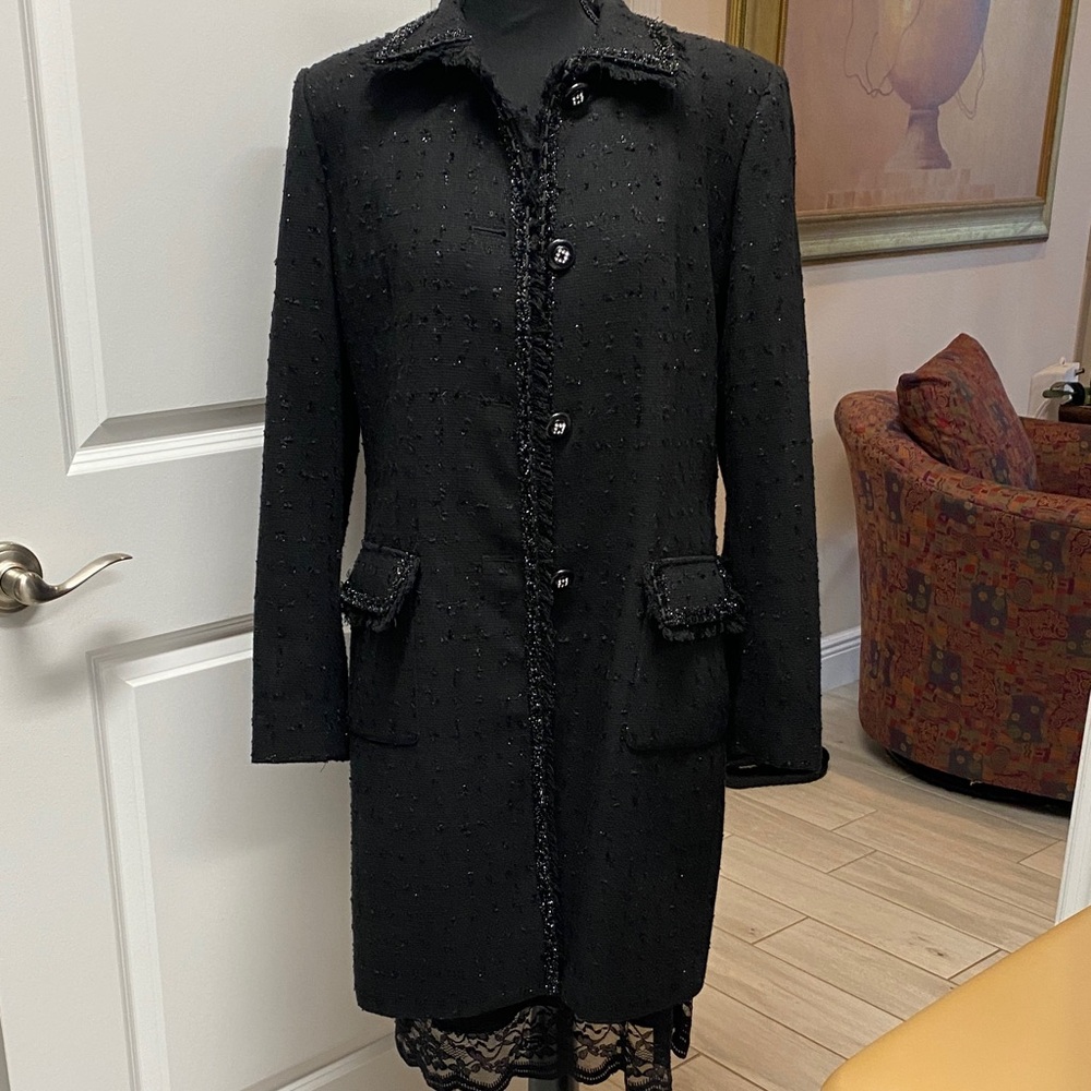 Rare vintage Perry Ellis 2 piece Evening set size 12